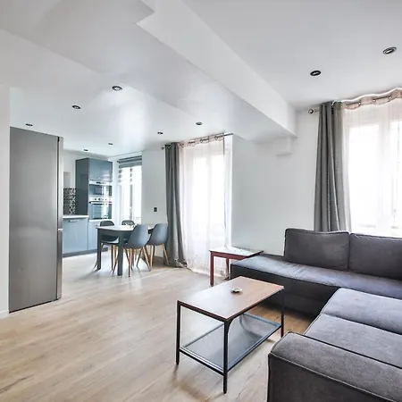 Apartment Lovely For 6, Metro At 160m ! Paris